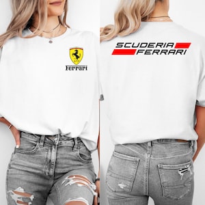 Scuderia Ferrari Race Shirt: Car Racing Graphic Tee