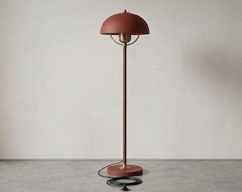 Lampe de table minimaliste en laiton, lampe dôme moderne, éclairage de chevet de luxe, lampe de décoration intérieure