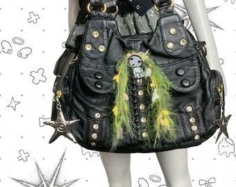 Cute Shoulder Bag Women Daily Casual Design Girl Soft PU Leather Tote Bag Crossbody Bag Y2K Accessories  Kawaii Bag with Crossbody Strap