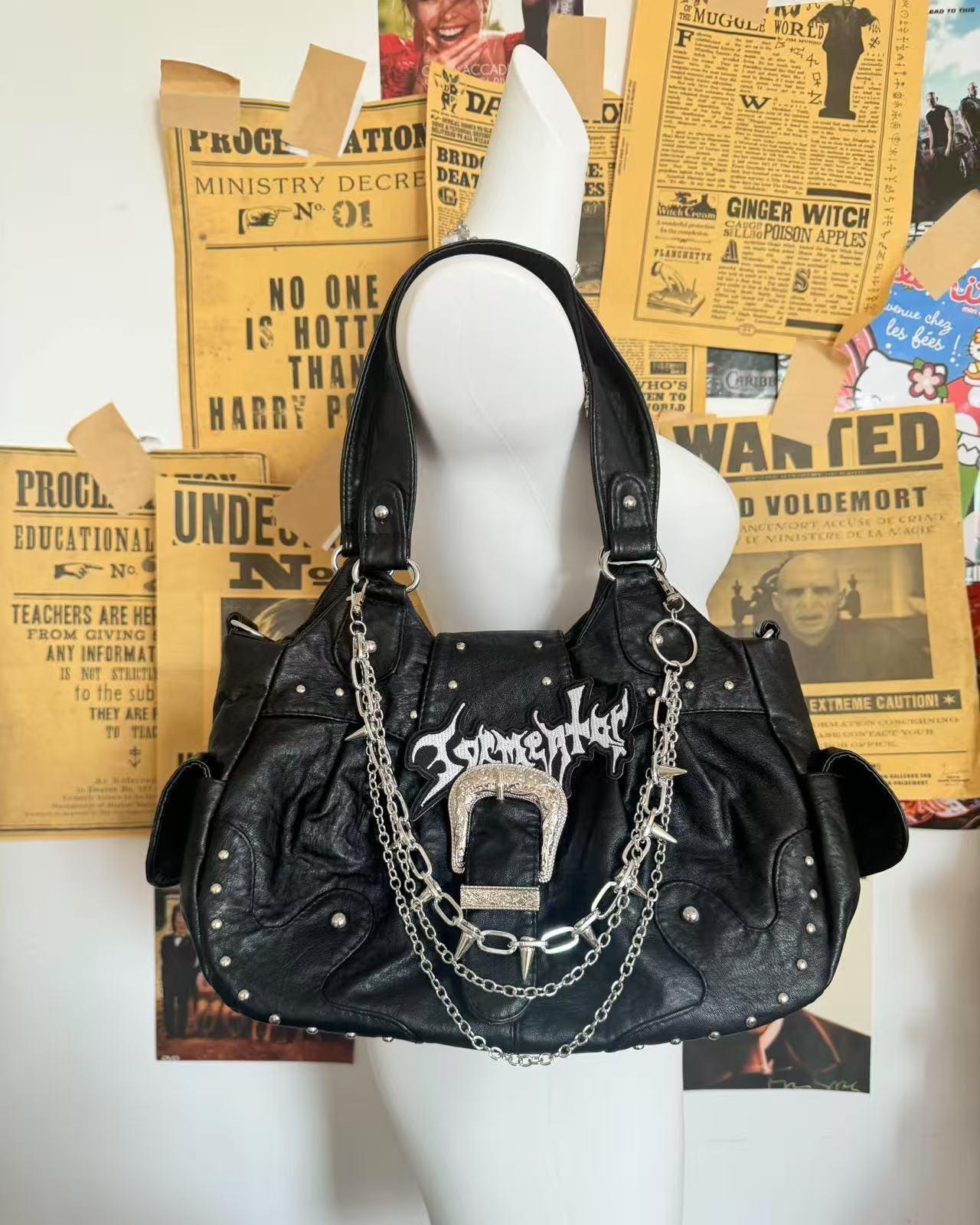 Grunge Shoulder Bag - Etsy