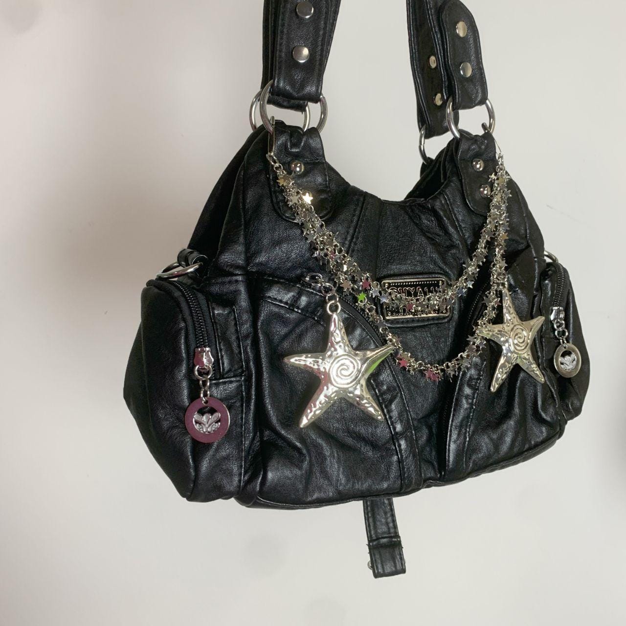 Y2k Black Bag - Etsy