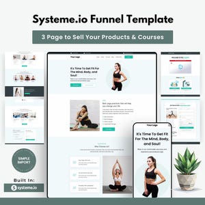 3-Schritt Coaching Funnel Template in systeme.io | Verkaufe deinen Platz wie ein Profi