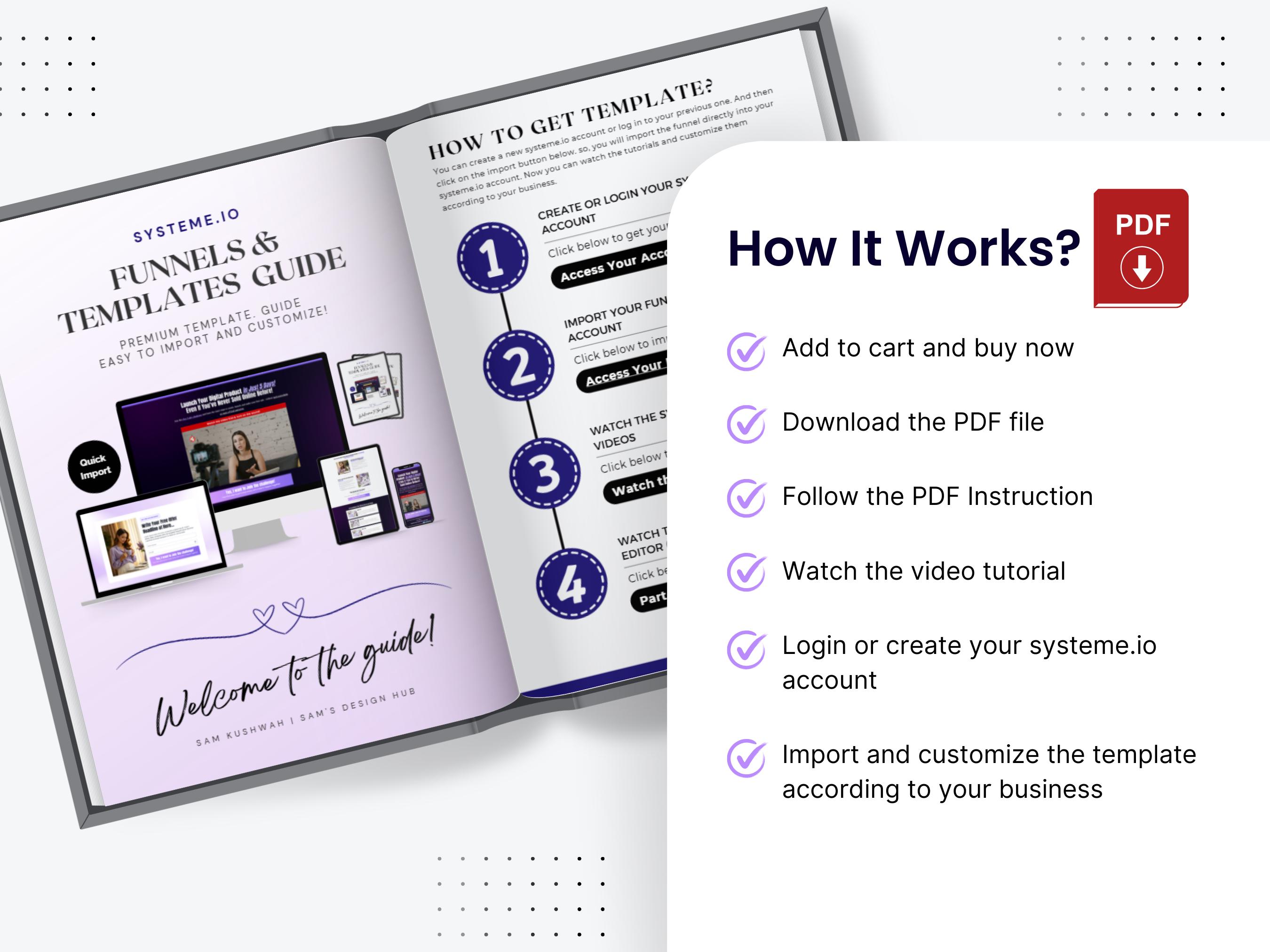 Funnels Course Sample Course, Challenge Funnel Template With 6 Pages Built in Systeme.io - Etsy