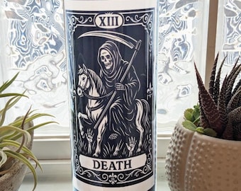 Santa Muerte Del Diablo - Fixed Candle - Shipped to You - Etsy