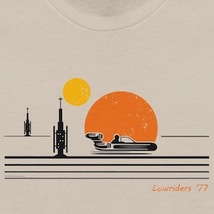 Star Wars Land Speeder | Lowrider 77 TShirt S-M-L-XL-XXL T Shirt Men Women Unisex