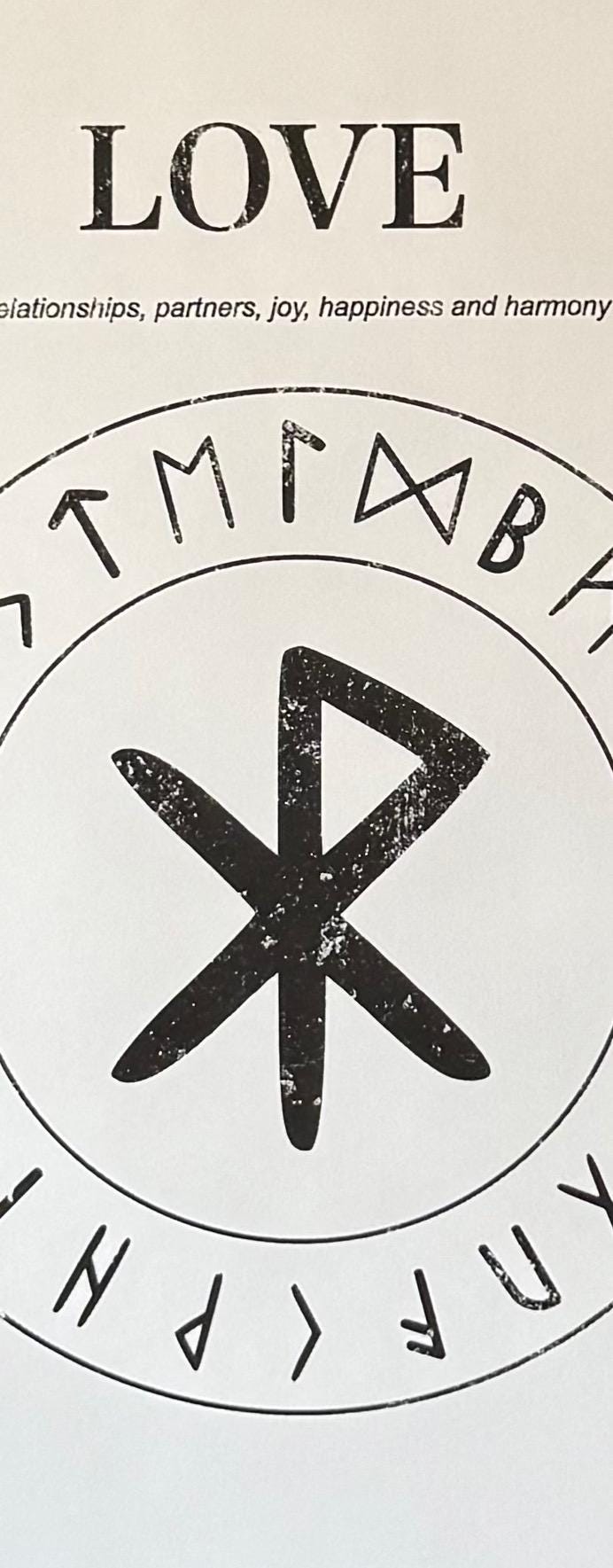 Viking symbol for marriage - Etsy México, image size:692x1769