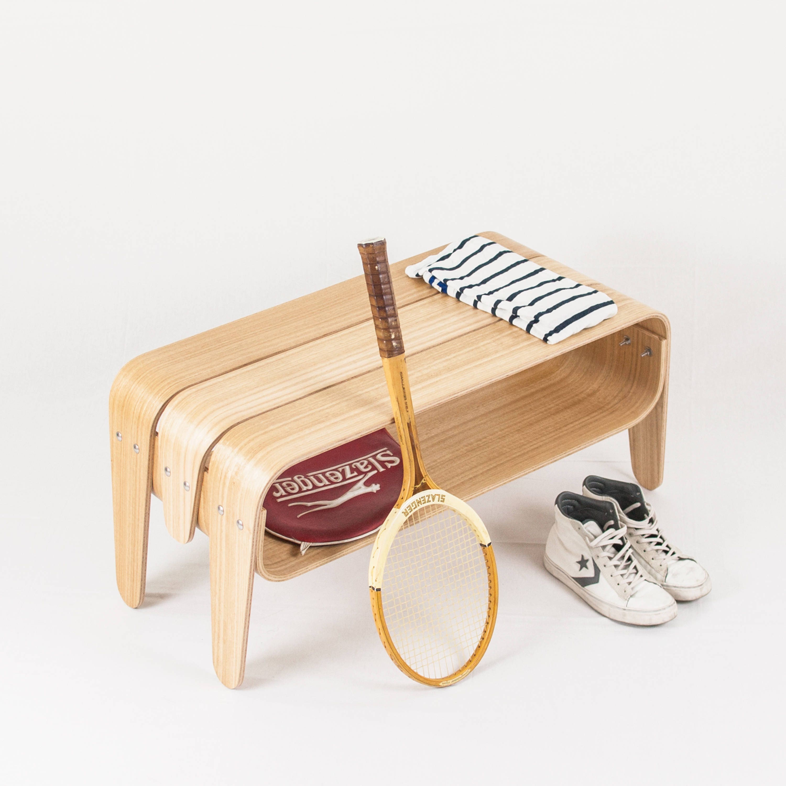 Banco recibidor con bandeja banco hall madera Banco para | Etsy