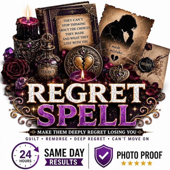 Regret Spell for Ex Lover – Make Them Apologize, Forgiveness Ritual, Reconciliation Spell