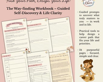 Self-Discovery Workbook – Guided Life Purpose PDF (Instant Download)