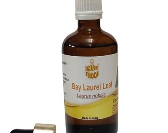 Óleo Essencial de Folha de Louro Levenmooi (Laurus nobilis L.) Puro e Natural de Grau Terapêutico