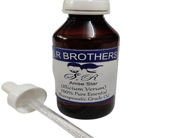 Anijsster 100% pure en natuurlijke etherische olie van llliciumverum