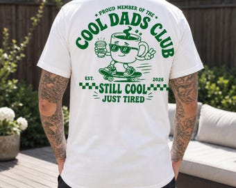 Dads Club Shirt – Retro Skater Dad Tee Est 2026