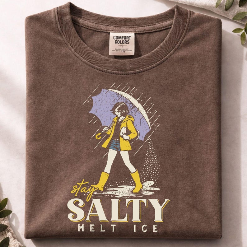 Comfort Colors No Ice Shirt, Stay Salty Melt ICE, Pro Immigration, Abolish ICE TShirt, Anti ICE Political Shirt, Social Justice Shirt image 5