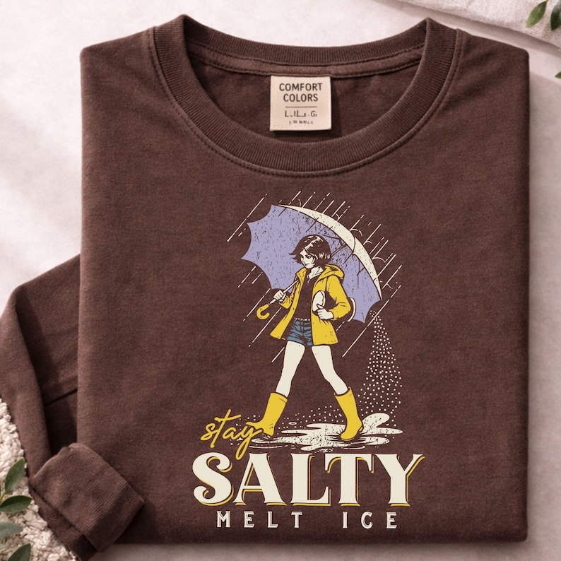 Comfort Colors No Ice Shirt, Stay Salty Melt ICE, Pro Immigration, Abolish ICE TShirt, Anti ICE Political Shirt, Social Justice Shirt image 6