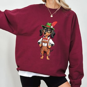 Dachshund Oktoberfest Shirt: Bavarian Beer Festival Dog Tee
