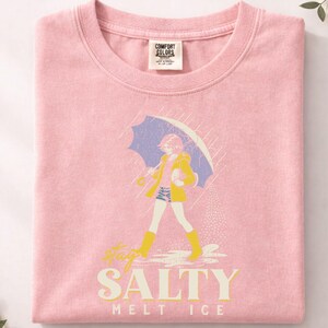 Comfort Colors No Ice Shirt, Stay Salty Melt ICE, Pro Immigration, Abolish ICE TShirt, Anti ICE Political Shirt, Social Justice Shirt image 9