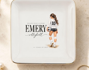 Personalisierte Schmuckschale für Feldhockey-Fans, Geschenk zum Abschlussball der Feldhockey-Mannschaft, personalisierte Ringschale für Spieler, Teamgeschenk, Abschlussgeschenk für den Jahrgang 2027