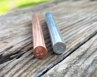 Varillas curativas egipcias de cobre puro y zinc, dispositivo de meditación