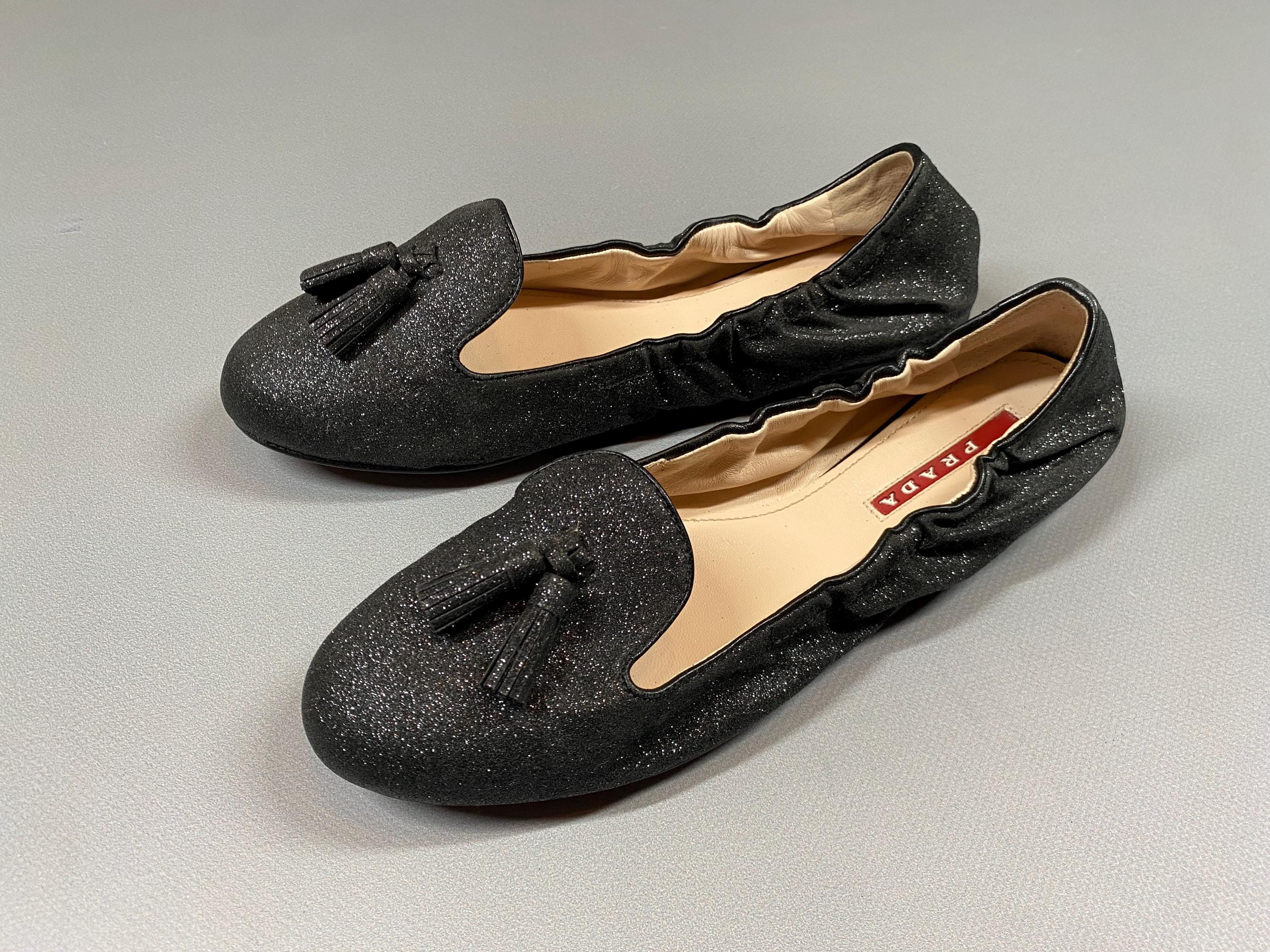 Vintage Prada Ballet Flats - Etsy
