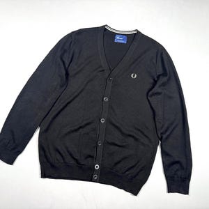 Fred Perry Cardigan - Etsy
