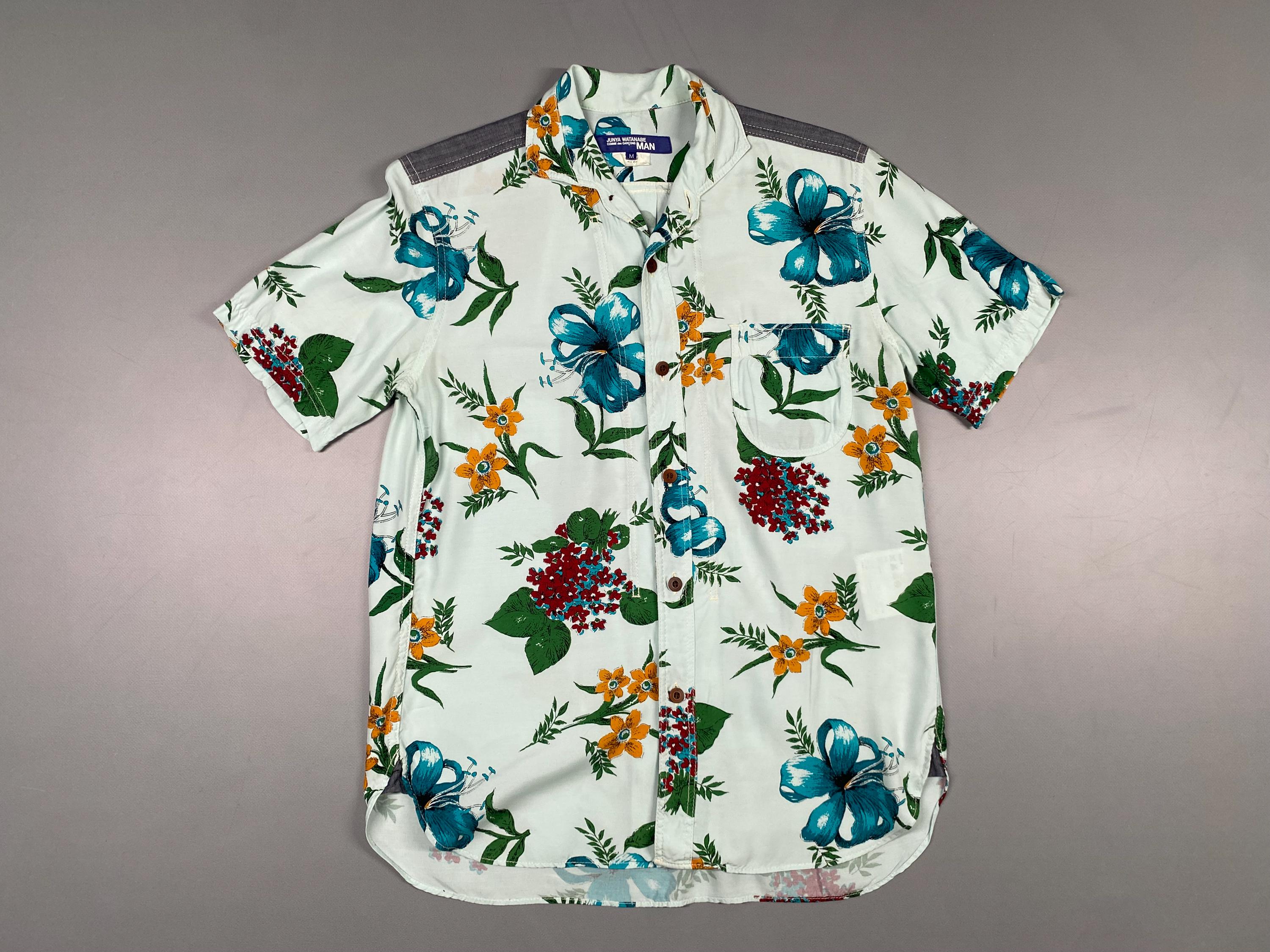 Men's Junya Watanabe COME Des GARCONS Hawaiian Tropical Floral