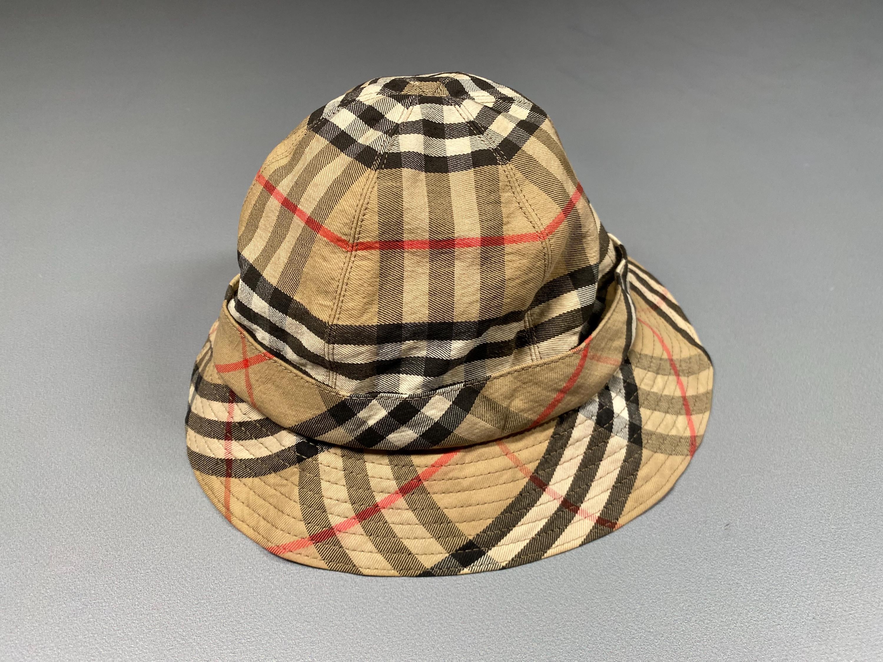 Burberry Bucket Hat - Etsy UK
