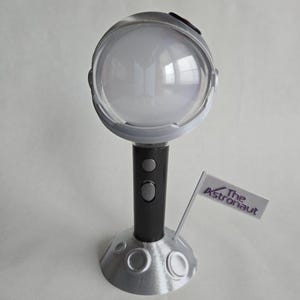 3D Print File for Astronaut Helmet Cover and Planet Base for BTS Lightstick
