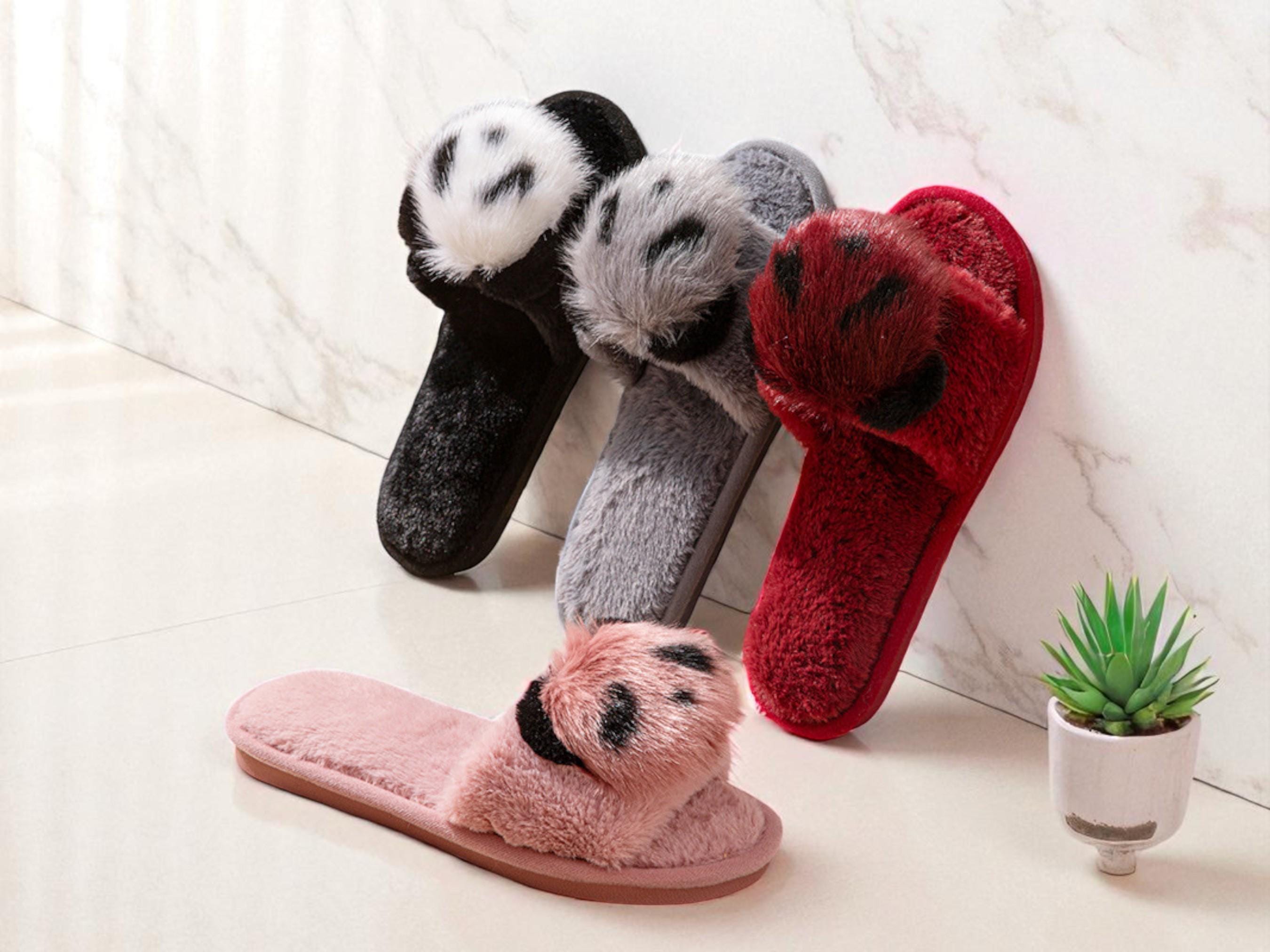 WISHPETS 12-Inch Panda Slippers Plush Toy - Soft Stuffed Animal For Kids