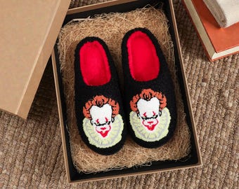 IT Horror Winter Slipper |  Matching Gift for Couples