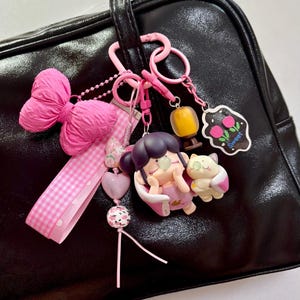 Nanci Rolife Plush Figure: Handmade Bag Charm & Phone Strap