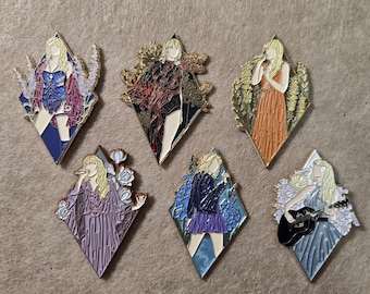 Tour Dress Up Enamel Metal Inspiration Brooch Pin Fridge Magnet Limited Edition