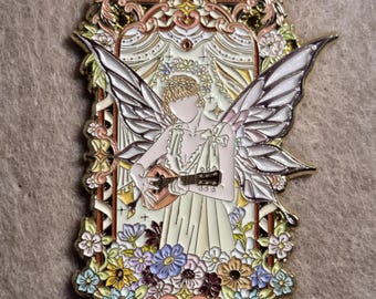 Fairy Enamel Metal Inspiration Brooch Pin Fridge Magnet Limited Edition