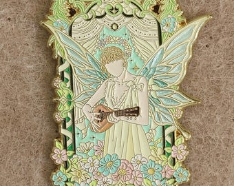 Butterfly Fairy Enamel Metal Inspiration Brooch Pin Fridge Magnet Limited Edition