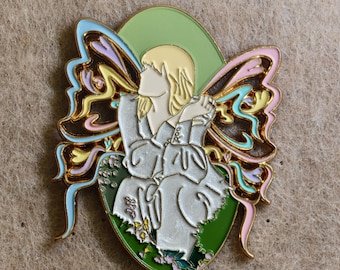 Butterfly Enamel Metal Inspiration Brooch Pin Fridge Magnet Limited Edition
