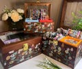 Personalized Eras Tour Surprise Song Piano Floral Pattern Wooden Keepsake Box, Jewelry Box, CD Storage Box, Inspired Gift, Christmas Gift