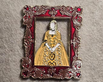 Bejeweled Enamel Metal Inspiration Brooch Pin Fridge Magnet Limited Edition