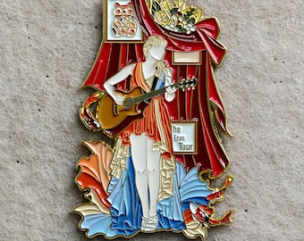 Enamel Metal Inspiration Brooch Pin Fridge Magnet Limited Edition
