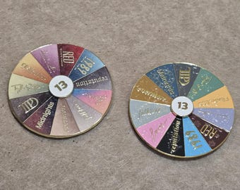 13 Turntable Exquisite Enamel Metal Inspiration Brooch Pin Fridge Magnet Limited Edition