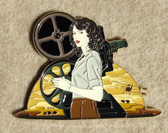 Enamel Metal Inspiration Brooch Pin Fridge Magnet Limited Edition