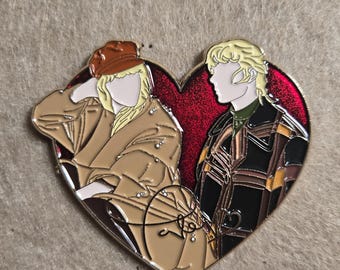 Enamel Metal Inspiration Brooch Pin Fridge Magnet Limited Edition
