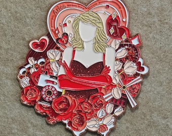 Aries Gillter Enamel Metal Inspiration Brooch Pin Fridge Magnet Limited Edition