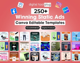 Facebook Ad Examples, 250+ Static Designs and E-Commerce Marketing Guide PDF