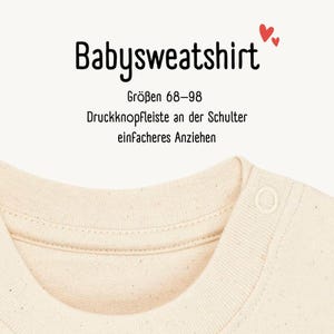 Partnerlook Bio Sweatshirt "Ma Cherie" - Oversized Matching Set Mama Kind -Family Outfit Backprint - Nachhaltiges Geschenk Mutter und Baby