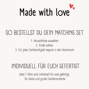 Partnerlook Bio Sweatshirt "Ma Cherie" - Oversized Matching Set Mama Kind -Family Outfit Backprint - Nachhaltiges Geschenk Mutter und Baby