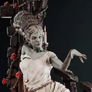 Gothic Wedding Warrior – STL Digital Figure