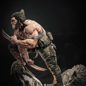 Mutant Jäger mit Adamant Griff – Digitale STL Figur
