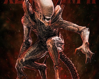 Eclipse Hunter - Hiveborn Predator STL Statue