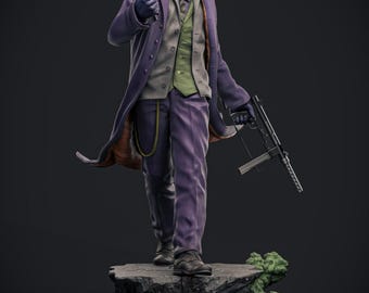 Dark Clown Mastermind STL Statue