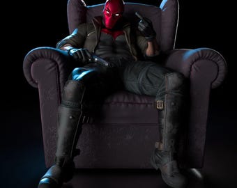 Shadow Break – Masked Hero at Ease STL