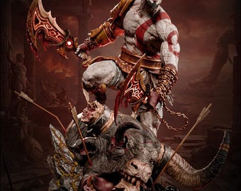 Young Warborn Berserker STL Statue